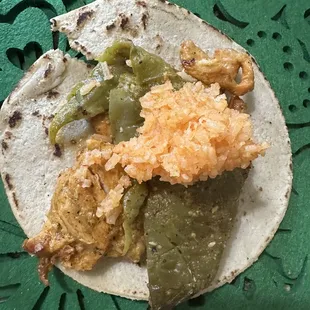 Made a little wrap! Scrumptious!