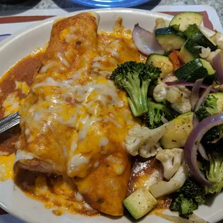Shrimp Enchilada Dinner