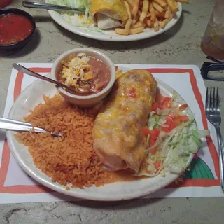Egg and Cheese Burrito w/meat