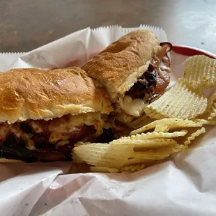 Spicy Italian.  Burnt style. It was still good though.  I ate it all.