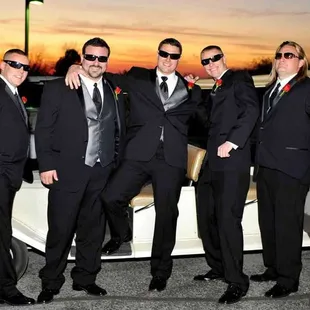 The Boys are ready for their "Gatzby" ceremony entrance.