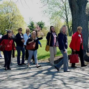 Valle Vista Golf Course grounds have beautiful walk paths where meeting attendees can get out an take an invigorating walk...