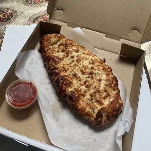 Feta Spinach Cheesy Bread