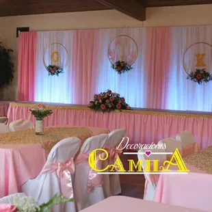 For decorations like this for your party visit: www.facebook.com/camiladecoracionesamerica­ncanyon