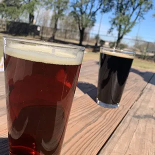 Dopplebock and porter