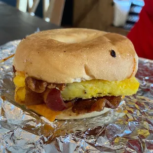 Bagel sandwich