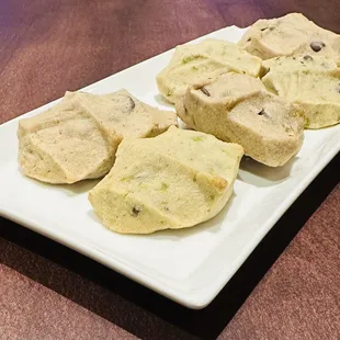 Amazing pistachio cookies, soft and chewy