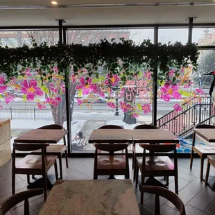 a view of the outside of the restaurant