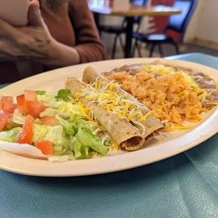 Flautas, beef