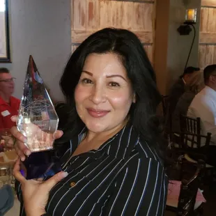 Angie Garibay, master club ceremony!