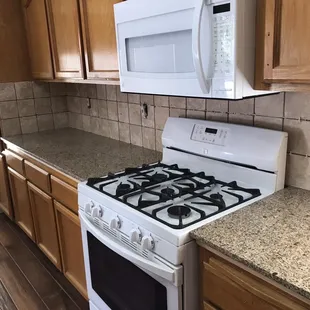 a clean kitchen