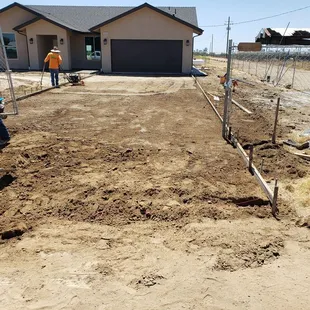 Prepping for new driveway