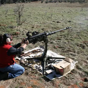 christie- me? 50 cal? YES PLEASE!