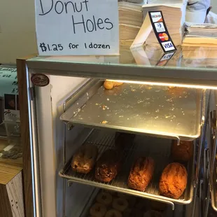 Light and fluffy and oh so delicious donut holes! I got the next batch, yum!
