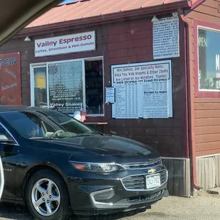 Drive up at Valley Espresso