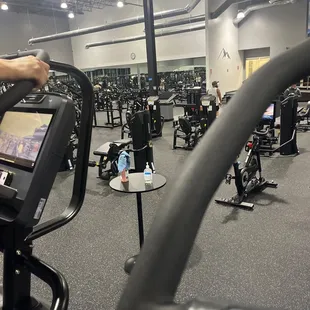 Partial workout area