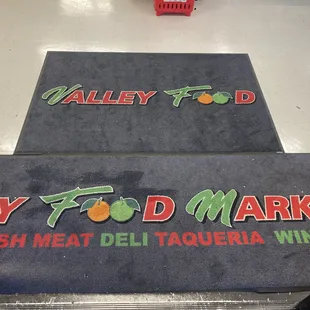 The front store mat