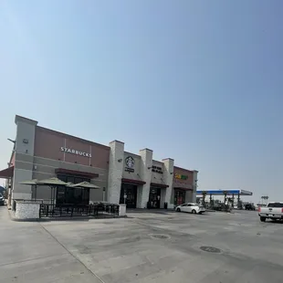 Starbucks, Subway and Chesters Chicken!