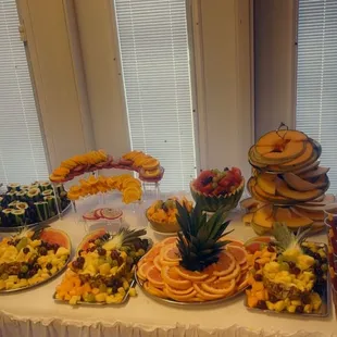 Fruit table by JL RENTALS ON Facebook