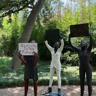 Black Lives Matter Sculptures
