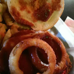 The pig sandwich, where's the bacon.