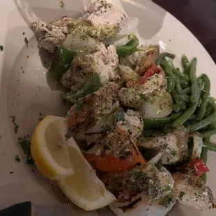 Double Chicken Kabob