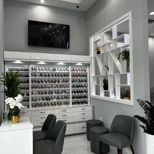 Nail color selection/driers