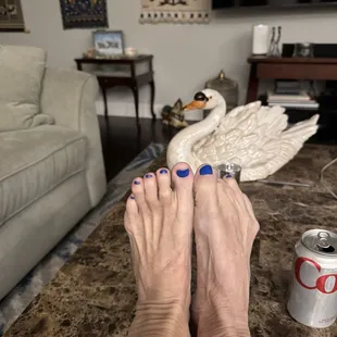 Pedicure results