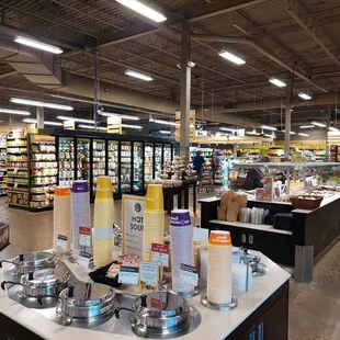 a grocery store with a variety of products