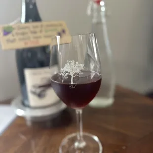 Glass of wine