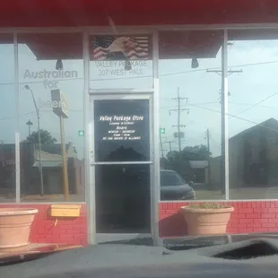 With mirrored window tint, and NO OPEN SIGN... YOU just gotta try the door, or memorize the hour of operation...