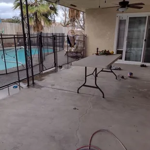 BEFORE Notice the benefit of good design. SEE THE FENCE BEHIND THE FENCE?