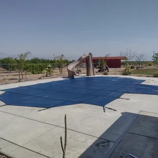 Pool covers are a good option for the right customer, esp if you only need it on occasion. Fun job in Dinuba.