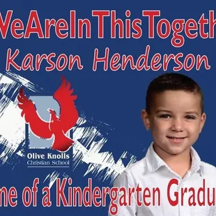 Kindergarten graduate