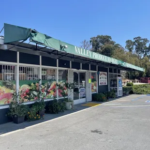 the front of the store