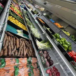 a variety of vegetables and fruits