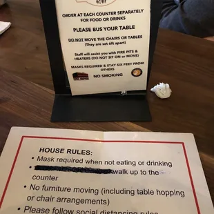 House rules