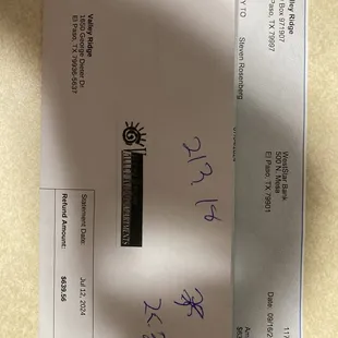 It took 2 months to recover my security deposit.