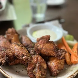 Smoked wings appetizer