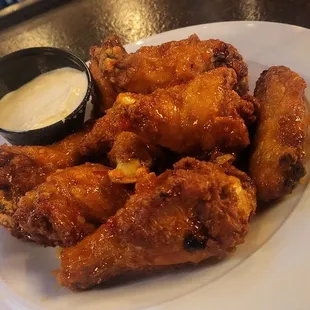 Sweet Chilly wings (delicious!)