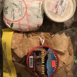 Fresh corn tortillas