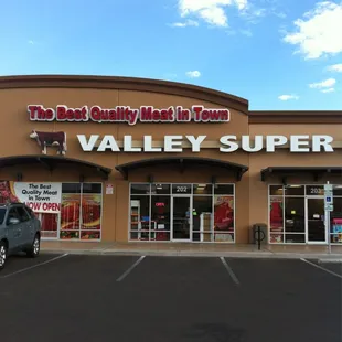 the front of the store