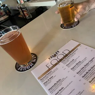 Turnout IPA and Sunset Sour