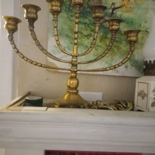 Jewish candle holder