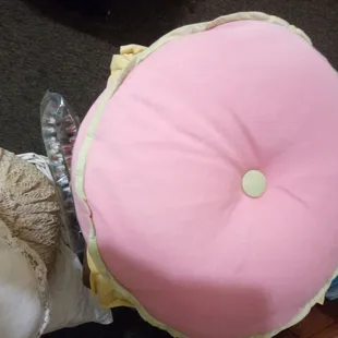 Another pink pillow