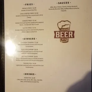 Menu page 4