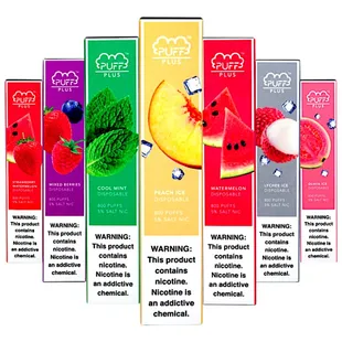 Puff plus available here in all flavors...