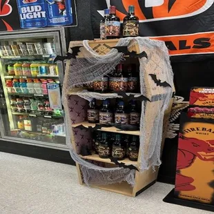 a display in a store