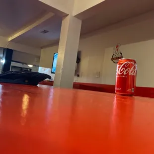 Clean bar area!