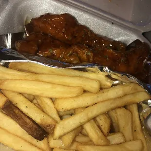 Honey Hot Tenders &amp; Fries